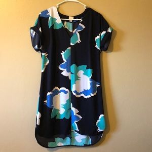 A NEW DAY Floral Hi-Lo Dress